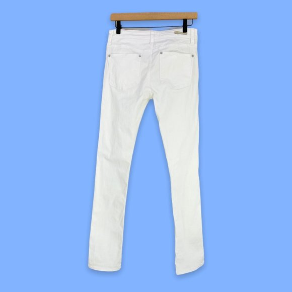 Pilcro and the Letterpress Parallel White Jeans - Picture 8 of 11